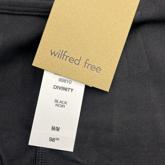 Aritzia Wilfred color Black Freestyle Jumpsuit - Picture 3 of 7
